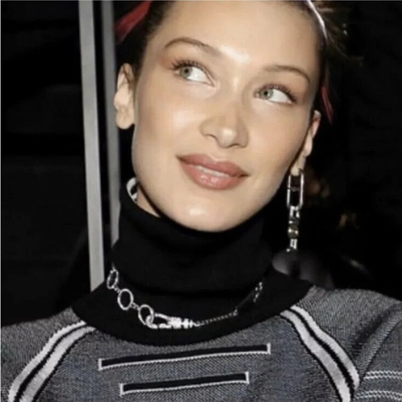 RARE Christian Dior John Galliano Silver Tone Chain Necklace. - Picture 8 of 8